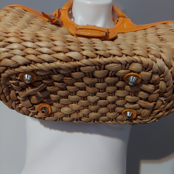 MaggieB Orange top purse - Picture 2 of 4